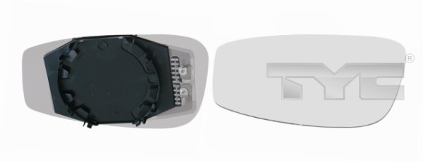 Vetro specchio, Specchio esterno - 309-0054-1 TYC
