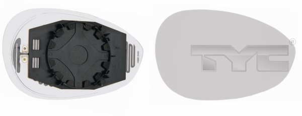 Vetro specchio, Specchio esterno - 309-0068-1 TYC