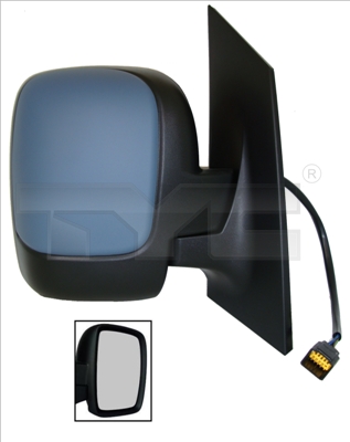 Specchio retrovisore esterno - 309-0186 TYC