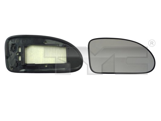 Vetro specchio, Specchio esterno - 310-0027-1 TYC