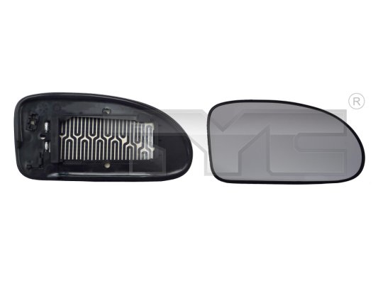 Mirror Glass, outside mirror - 310-0032-1 TYC