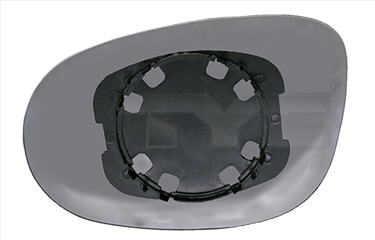 veidrodėlio stiklas, išorinis veidrodėlis - 310-0141-1 TYC