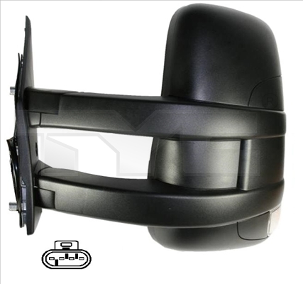 Specchio retrovisore esterno - 315-0018 TYC