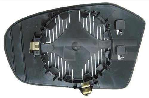 Vetro specchio, Specchio esterno - 321-0090-1 TYC