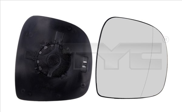 Vetro specchio, Specchio esterno - 321-0097-1 TYC