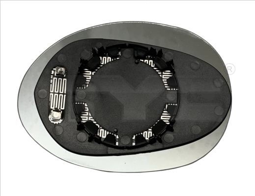 Vetro specchio, Specchio esterno - 322-0009-1 TYC