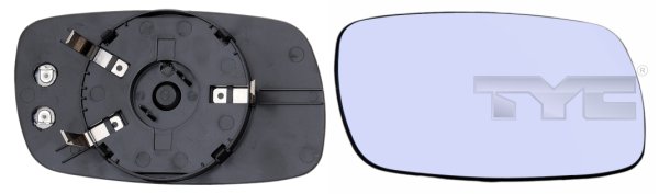 Mirror Glass, outside mirror - 325-0008-1 TYC