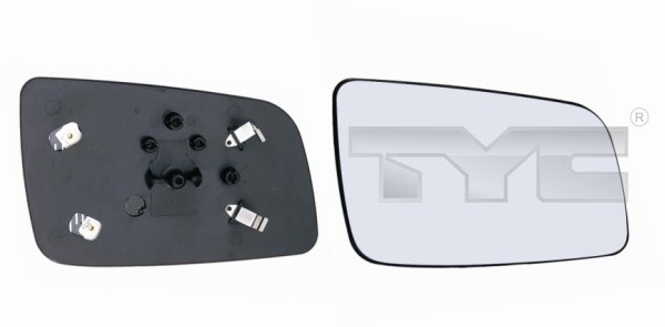 veidrodėlio stiklas, išorinis veidrodėlis - 325-0015-1 TYC