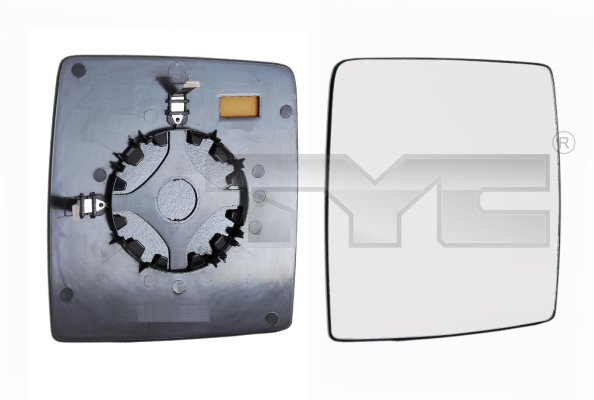 Mirror Glass, outside mirror - 325-0057-1 TYC