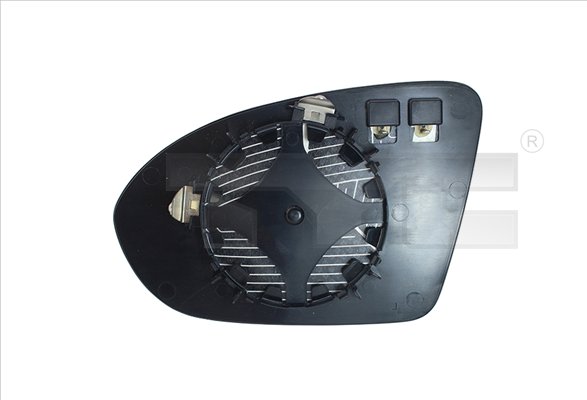 veidrodėlio stiklas, išorinis veidrodėlis - 325-0188-1 TYC