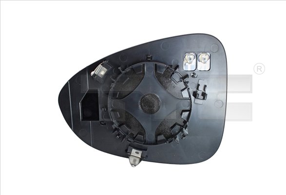 Vetro specchio, Specchio esterno - 325-0191-1 TYC