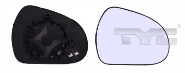Vetro specchio, Specchio esterno - 326-0087-1 TYC