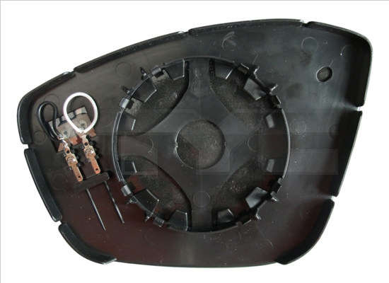 Vetro specchio, Specchio esterno - 326-0113-1 TYC