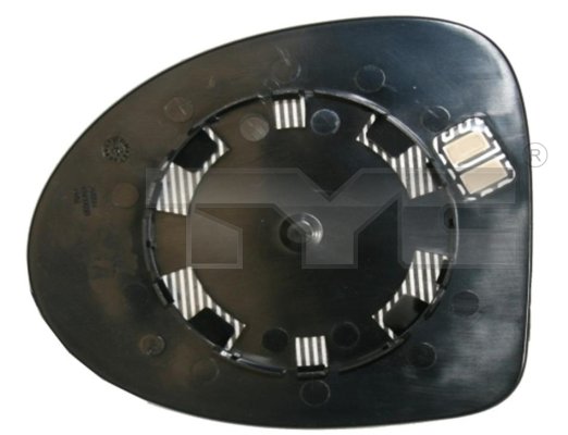 Vetro specchio, Specchio esterno - 328-0132-1 TYC