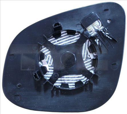 Vetro specchio, Specchio esterno - 328-0204-1 TYC