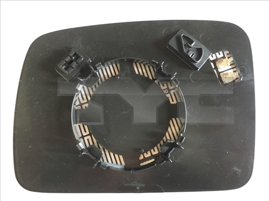 Vetro specchio, Specchio esterno - 329-0026-1 TYC