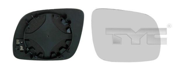 Mirror Glass, outside mirror - 337-0037-1 TYC