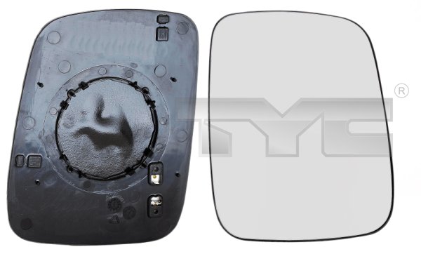 Зеркальное стекло, наружное зеркало - 337-0087-1 TYC