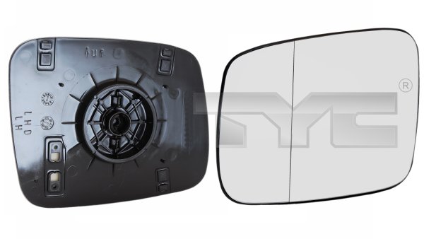 Mirror Glass, outside mirror - 337-0162-1 TYC