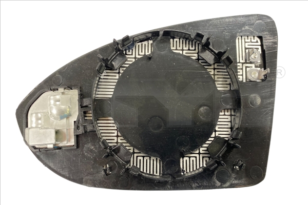Vetro specchio, Specchio esterno - 337-0240-1 TYC