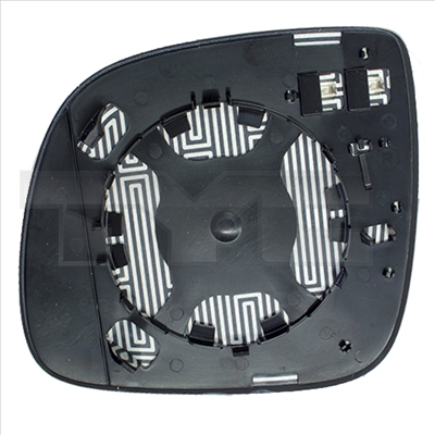 Vetro specchio, Specchio esterno - 337-0266-1 TYC
