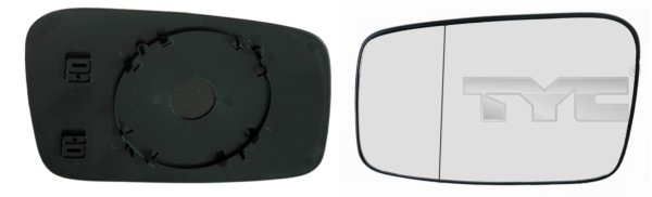 Vetro specchio, Specchio esterno - 338-0006-1 TYC