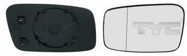 Mirror Glass, outside mirror - 338-0008-1 TYC