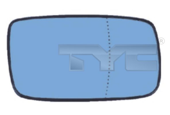 Vetro specchio, Specchio esterno - 338-0010-1 TYC