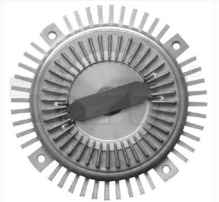 Clutch, radiator fan - 802-0058 TYC