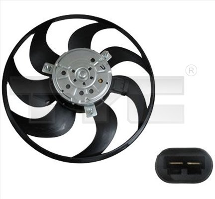 Fan, A/C condenser - 821-0017 TYC