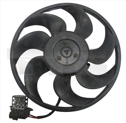 Ventola, Raffreddamento motore - 825-0024 TYC