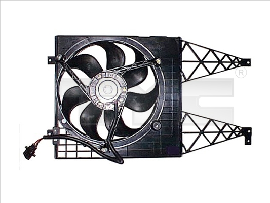 Ventola, Raffreddamento motore - 837-0043 TYC