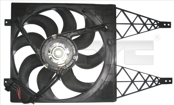 ventiliatorius, radiatoriaus - 837-0044 TYC