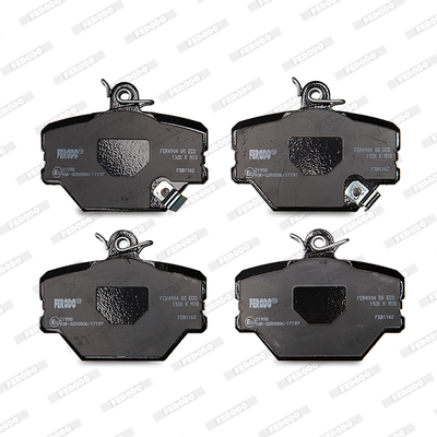 Brake Pad Set, disc brake - FDB1162 FERODO