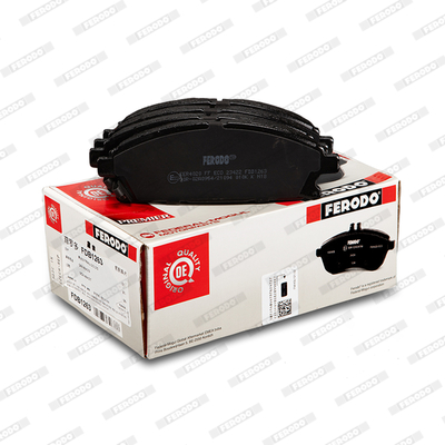 Brake Pad Set, disc brake - FDB1263 FERODO