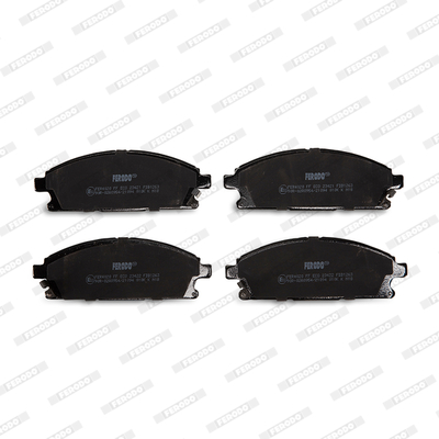 Brake Pad Set, disc brake - FDB1263 FERODO