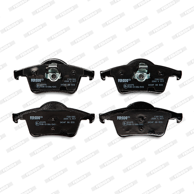 Brake Pad Set, disc brake - FDB1383 FERODO