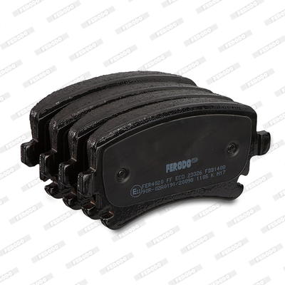 Brake Pad Set, disc brake - FDB1408 FERODO