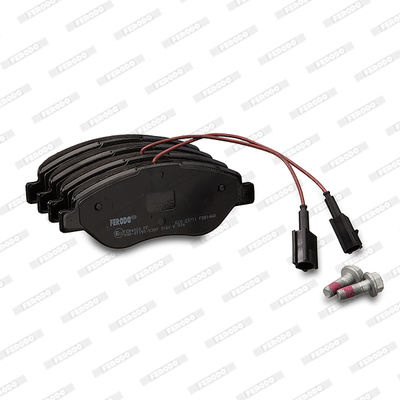 Brake Pad Set, disc brake - FDB1468 FERODO