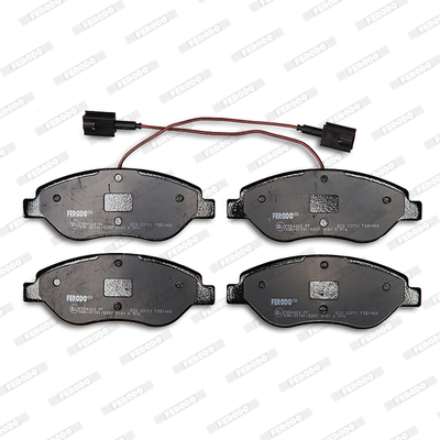 Brake Pad Set, disc brake - FDB1468 FERODO