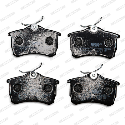 Brake Pad Set, disc brake - FDB1506 FERODO