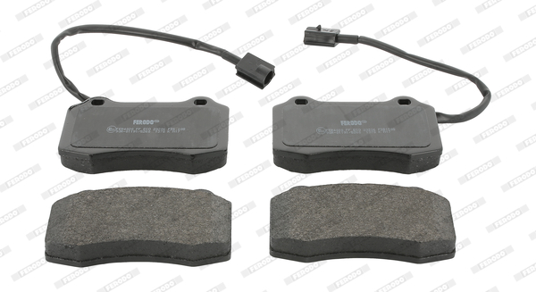 Brake Pad Set, disc brake - FDB1508 FERODO