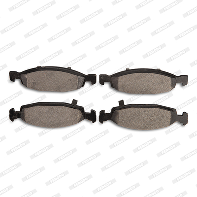 Brake Pad Set, disc brake - FDB1523 FERODO