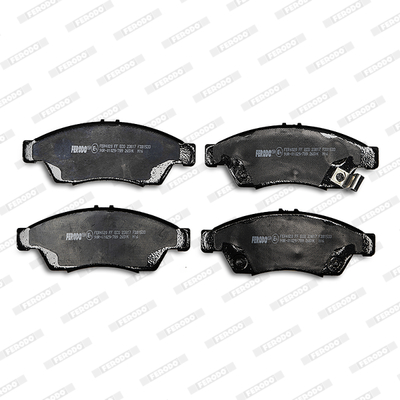 Brake Pad Set, disc brake - FDB1533 FERODO