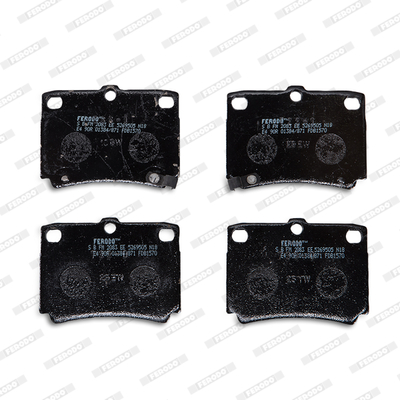 Kit pastiglie freno, Freno a disco - FDB1570 FERODO