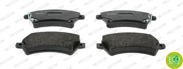Brake Pad Set, disc brake - FDB1573 FERODO