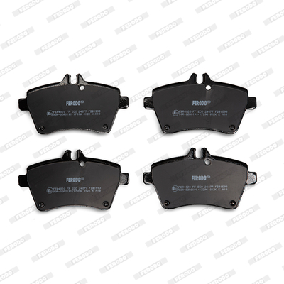 Brake Pad Set, disc brake - FDB1593 FERODO