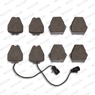 Brake Pad Set, disc brake - FDB1710 FERODO