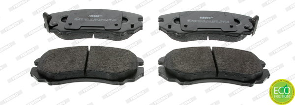 Brake Pad Set, disc brake - FDB1733 FERODO