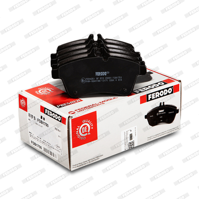 Brake Pad Set, disc brake - FDB1750 FERODO